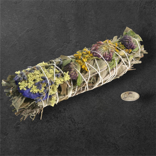 FLOWER POWER!!! Lavender/ Sage Cleansing Stick - Organic - 3 Pack