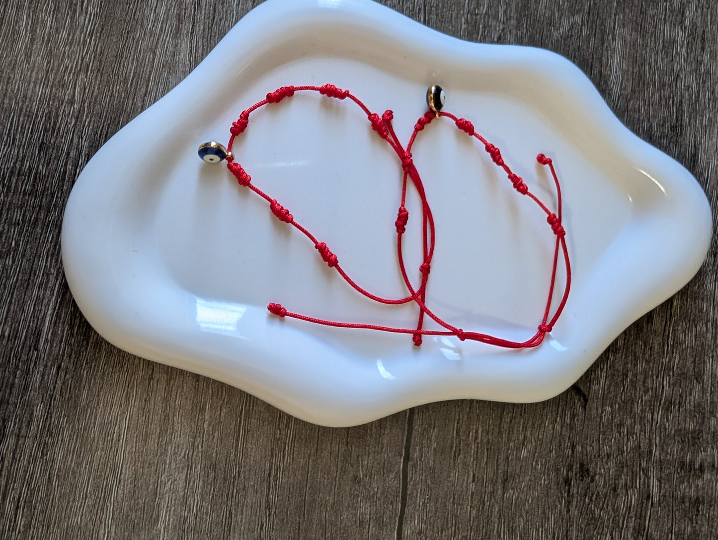 7-Knot Protection Bracelet with Evil Eye
