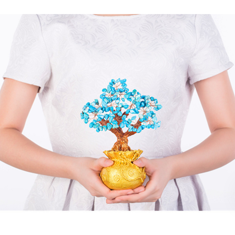 Prisma Wealth Tree (Wealth Attractor Tree) Blue