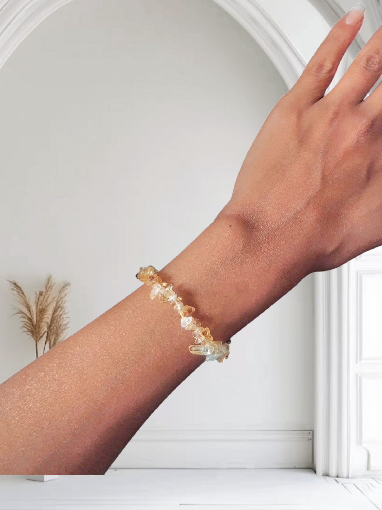 Citrine Chip Bracelet