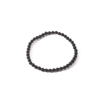 Protection - Black Tourmaline Bead Bracelet