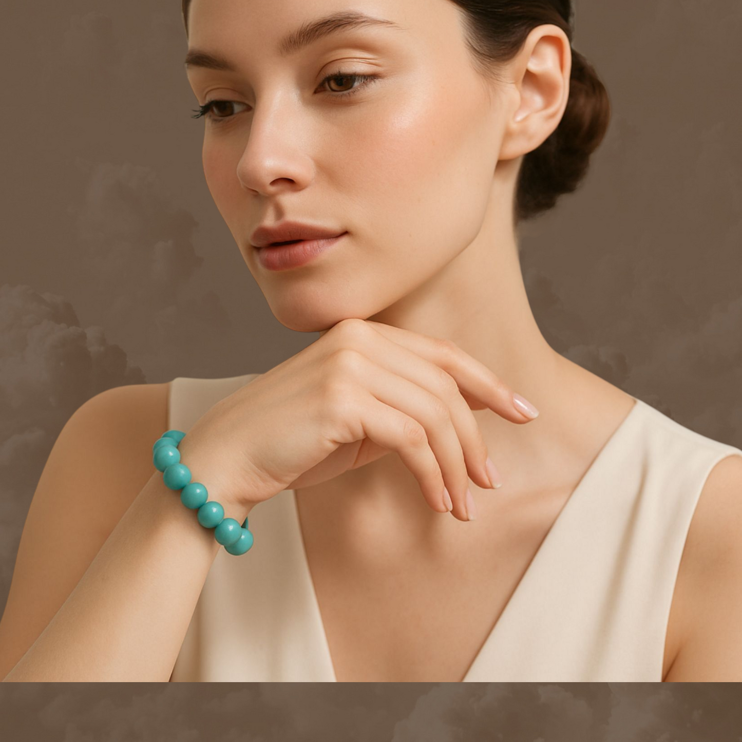Popularity - Turquoise Round Bracelet